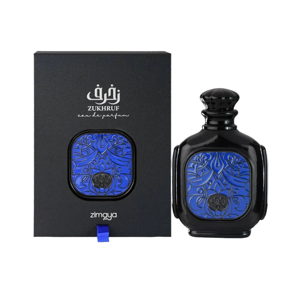 Zukhruf Black Perfume 100ml EDP Zimaya By Afnan