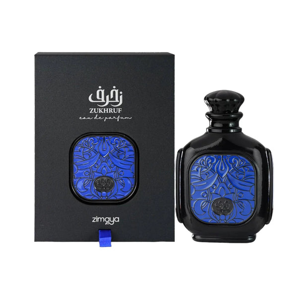 Zukhruf Black Perfume 100ml EDP Zimaya By Afnan