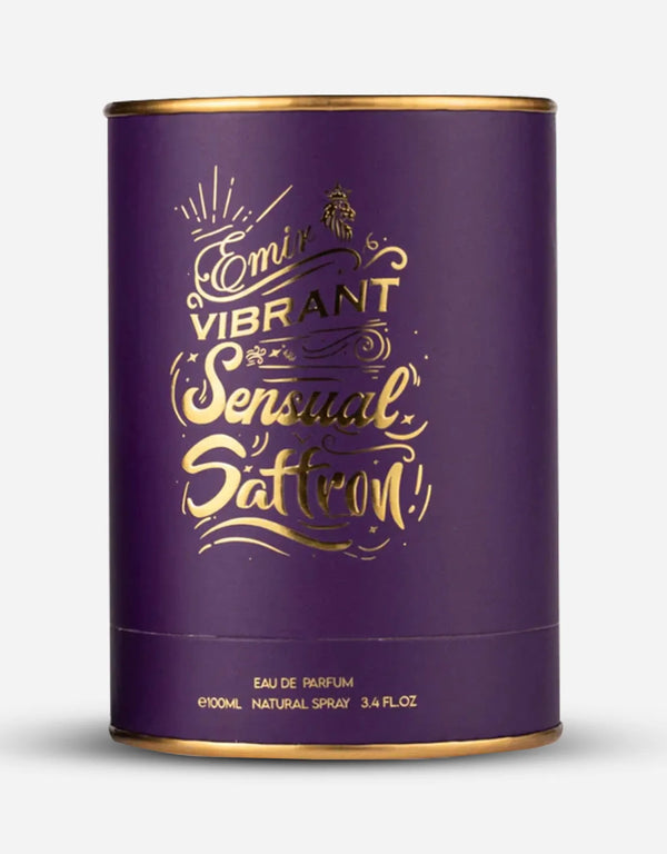 Vibrant Sensual Saffron Perfume 100ml EDP Emir by Paris Corner