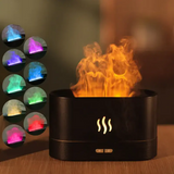 Flame Aroma Diffuser — USB Ultrasonic with LED Flame Effect