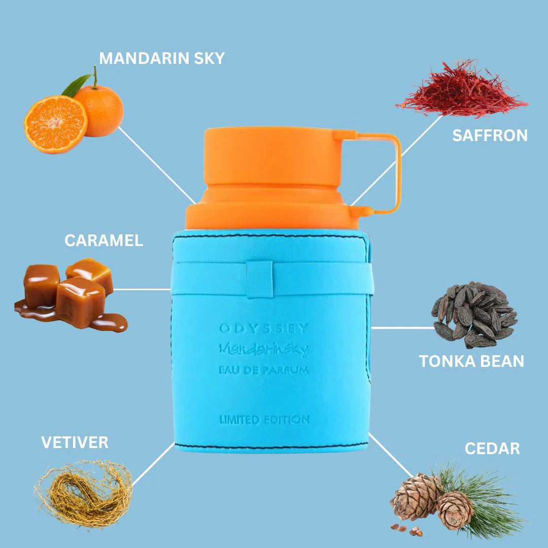 Odyssey Mandarin Sky Limited Edition Perfume 100ml EDP Armaf