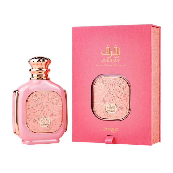 Zukhruf Pink Perfume 100ml EDP Zimaya By Afnan